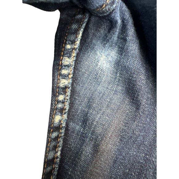 Hudson Dark Blue Mid Rise Skinny Jeans Size 29 - Picture 9 of 14